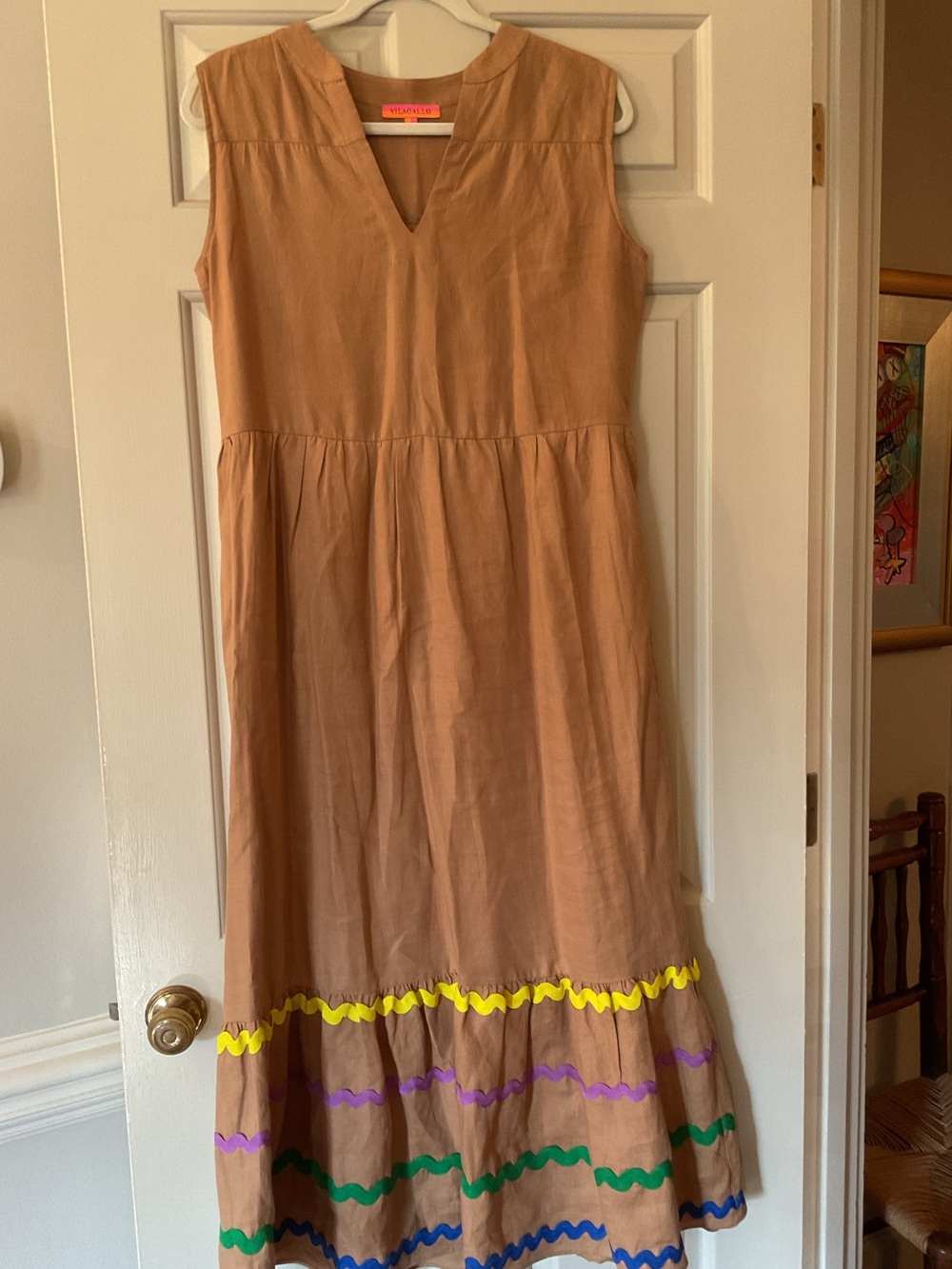 Vilagallo Linen Dress